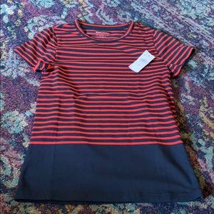 Sz S NWT Banana Republic Striped Tee